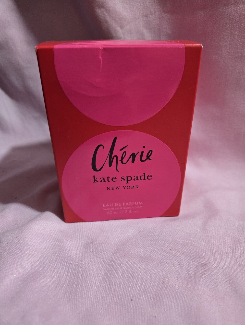 kate spade Chérie Eau de Parfum Box - Hot Pink & Pink NEW